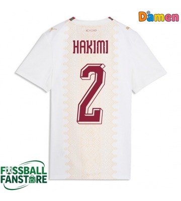 Marokko Achraf Hakimi #2 Replik Auswärtstrikot Damen WM 2026 Kurzarm